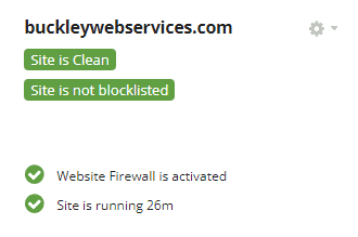 buckleywebservices website security protection